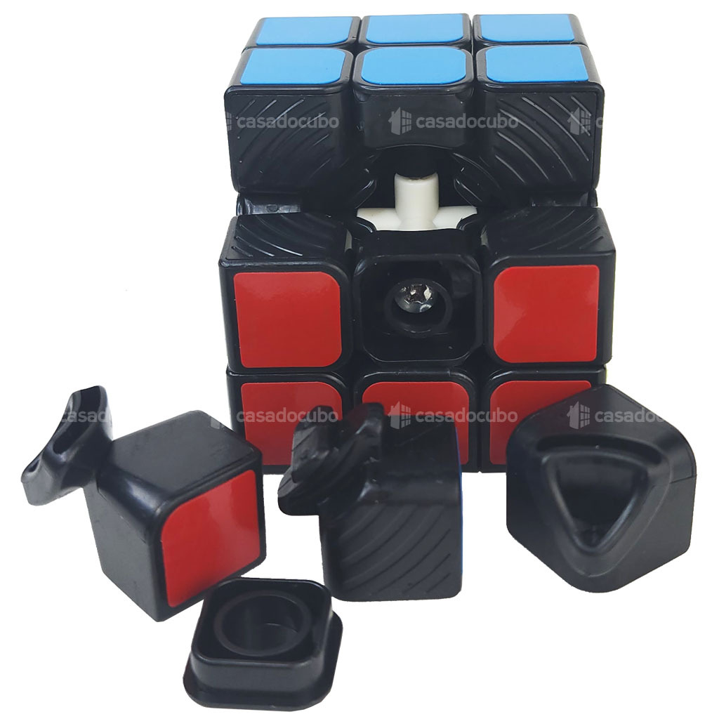 Cubo Mágico MoYu - Cubing Classroom 3x3x3 - Mei Long Magic Cube 3 - Black -  Dani Presentes