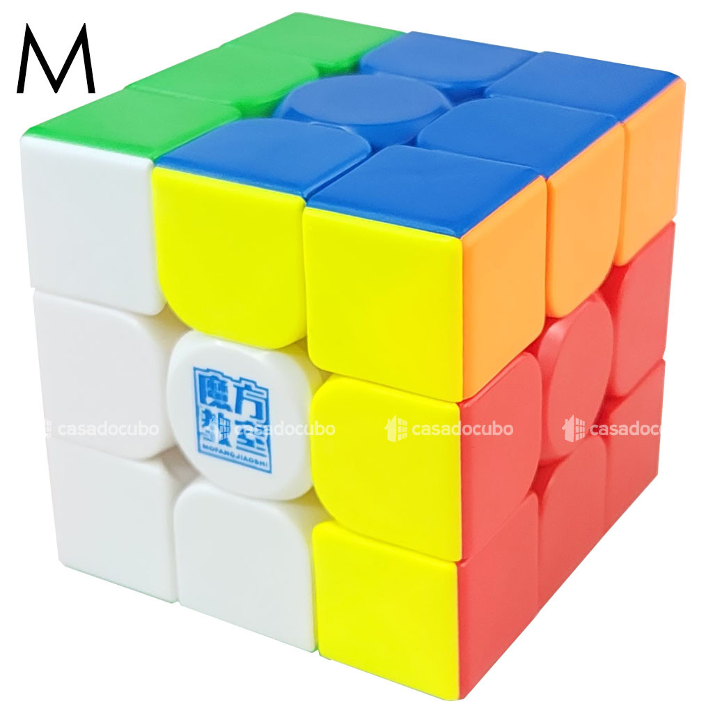 Cubo Mágico Magnético 3x3x3 Yulong V2 M Yj Stickerless em Promoção