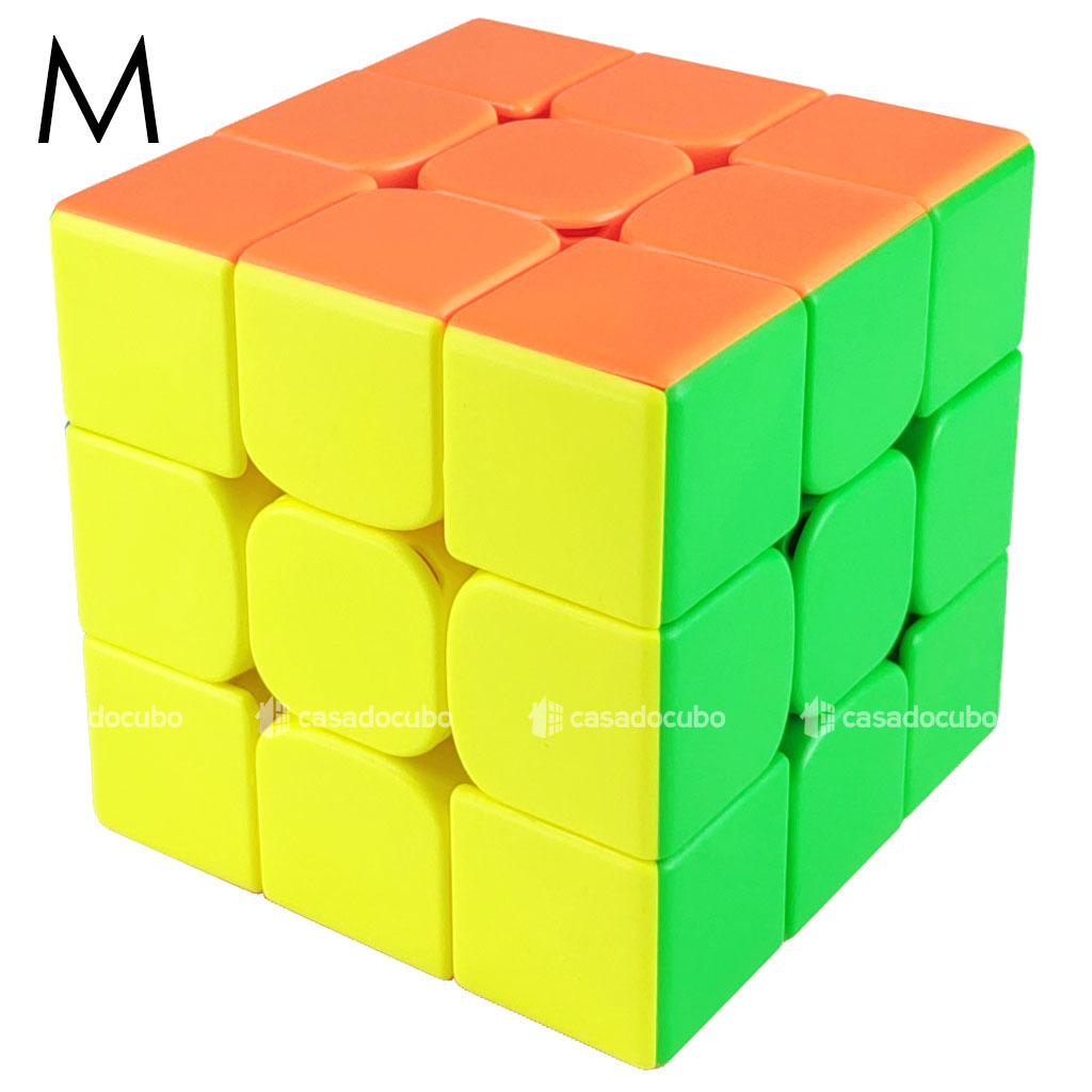 Cubo Mágico 3x3x3 MoYu RS3M V5 Magnético Ajuste Duplo - Cubo ao