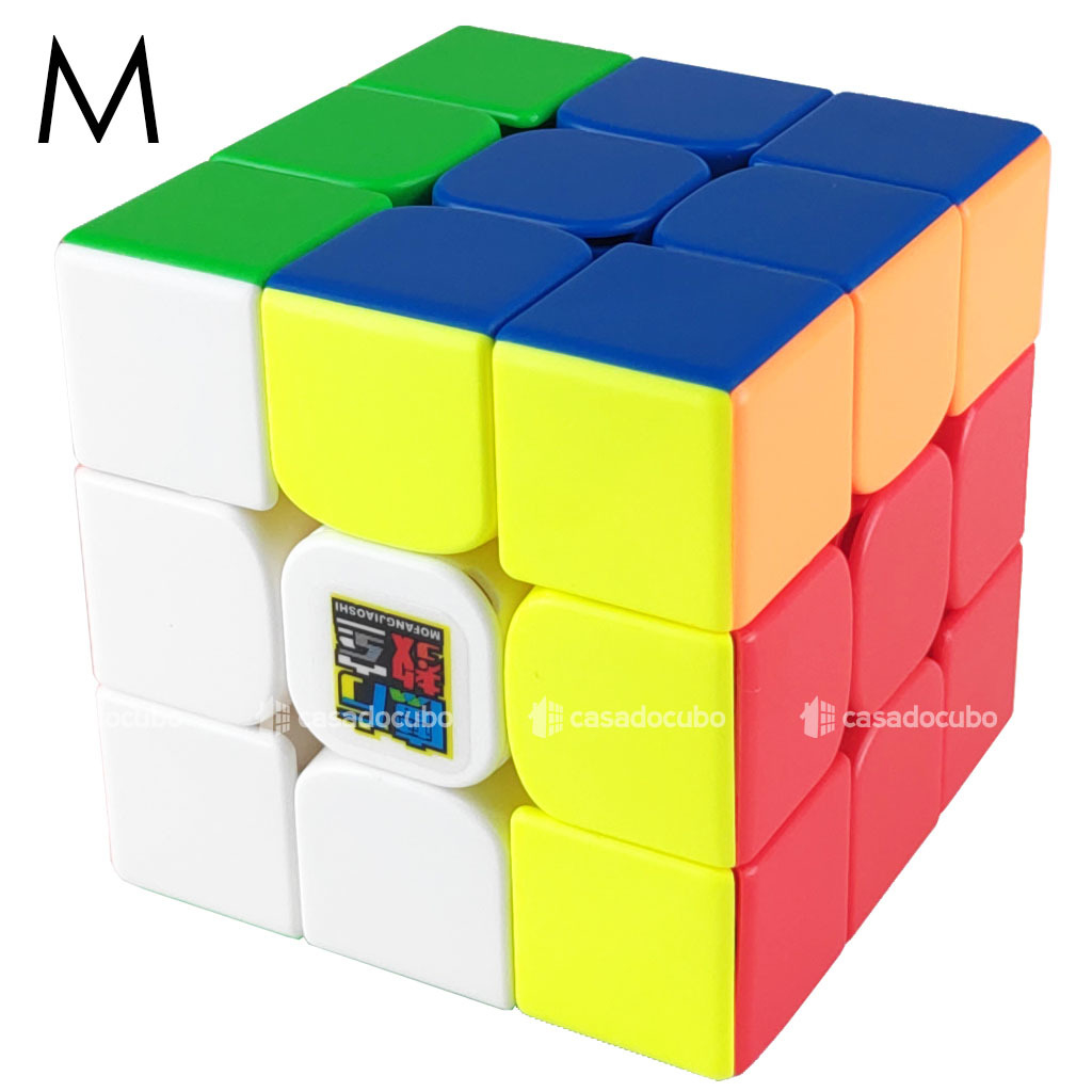 Cubo Magico 3x3x3 Moyu Super RS3M Magnetico - Cubo Store - Sua