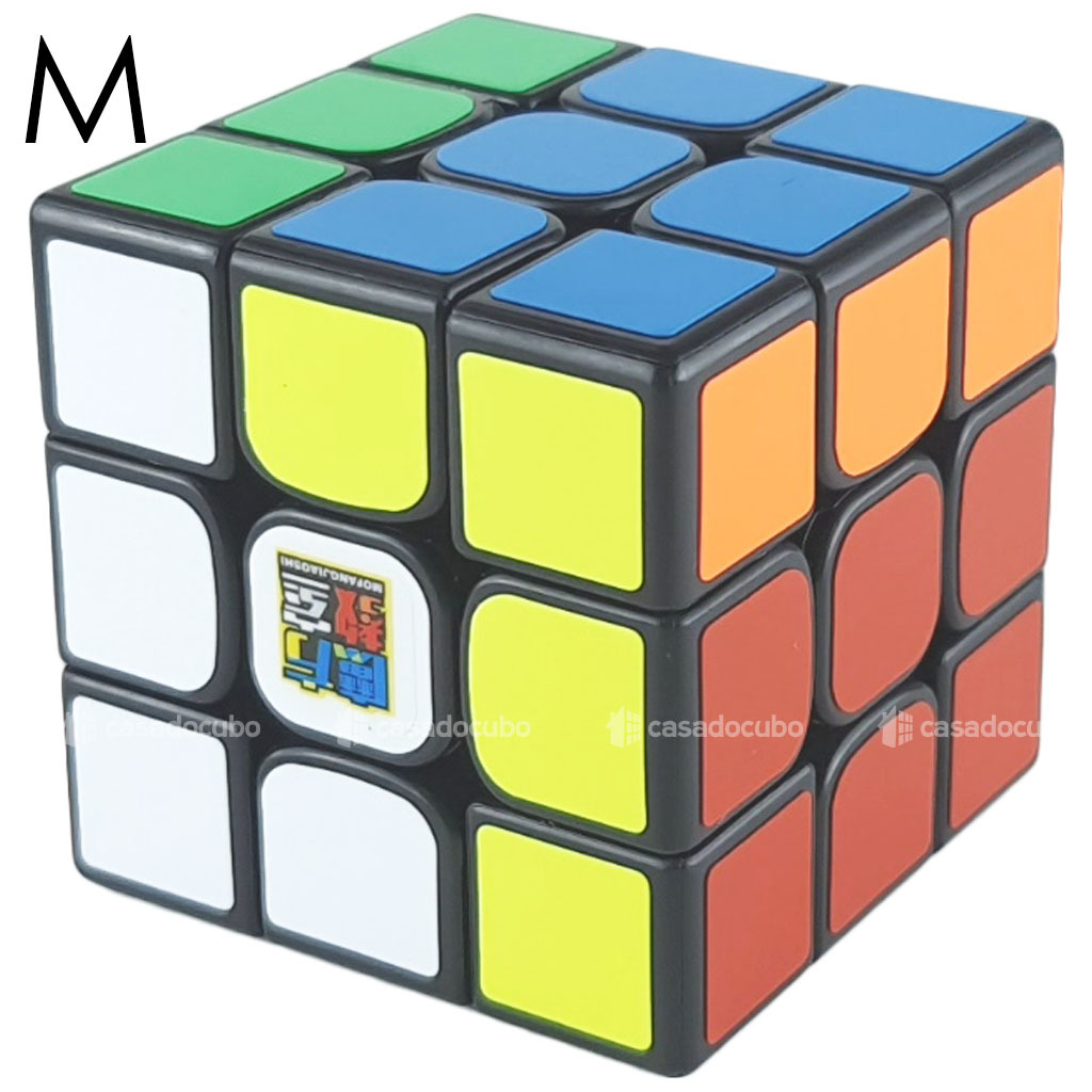 Cubo Mágico 3x3x3 MoYu RS3M Magnético 2020 - Stickerless - Cubo ao