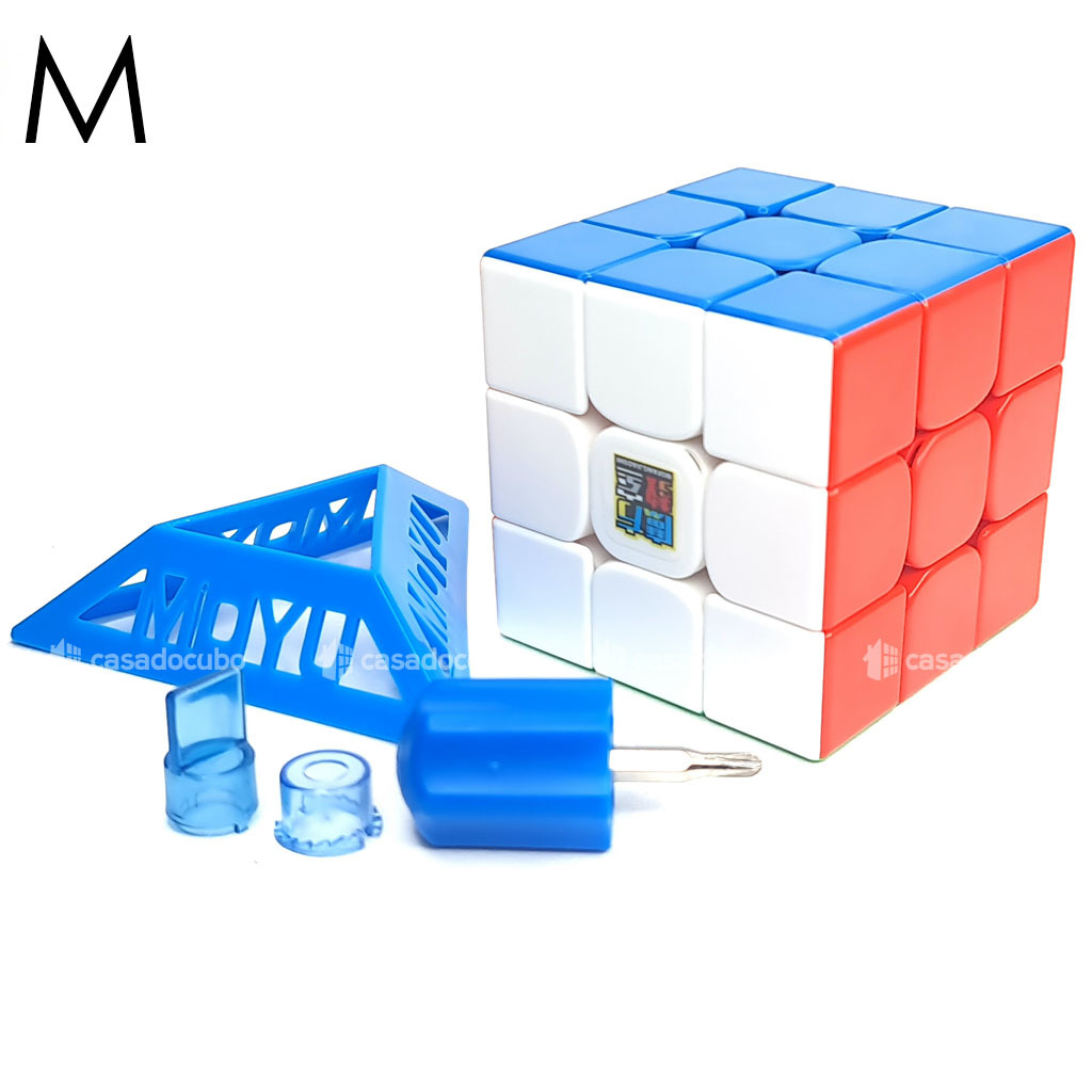 Cubo Mágico Profissional 3x3x3 MoYu RS3M MagLev - Stickerless