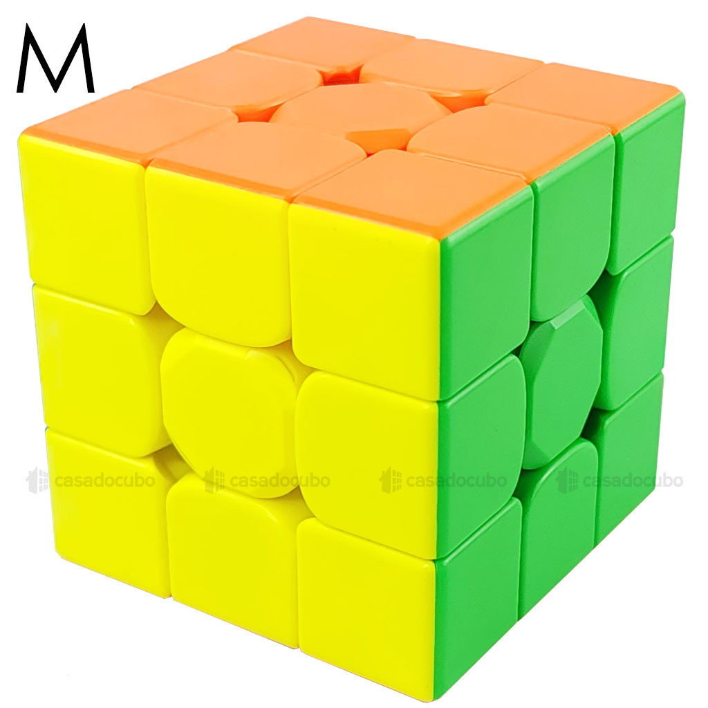 Cubo Mágico Magnético Profissional Moyu Rs3M Stickerless - Cubo