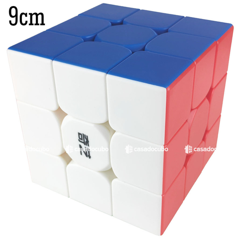 Cubo Mágico 3x3 Magnético Metálico Stickerless Cor Da Estrutura Cromado