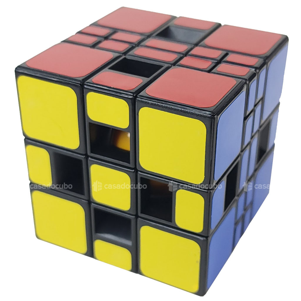 Cubo Mágico 3x3x3 Fellow Cube P&B - Cuber Brasil - Wandinha