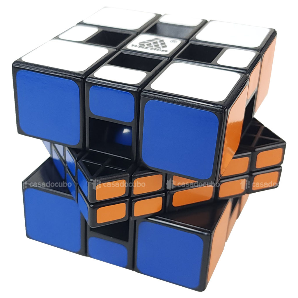 Cubo Mágico 3x3x3 Fellow Cube P&B - Cuber Brasil - Wandinha