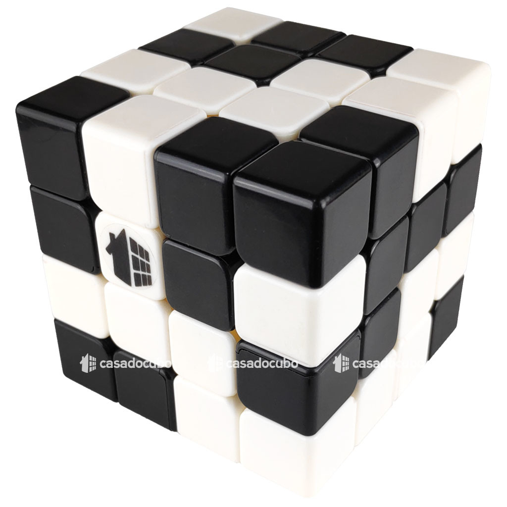 Padrão CUBO EM CUBO DE 06 CORES no Cubo 4x4 