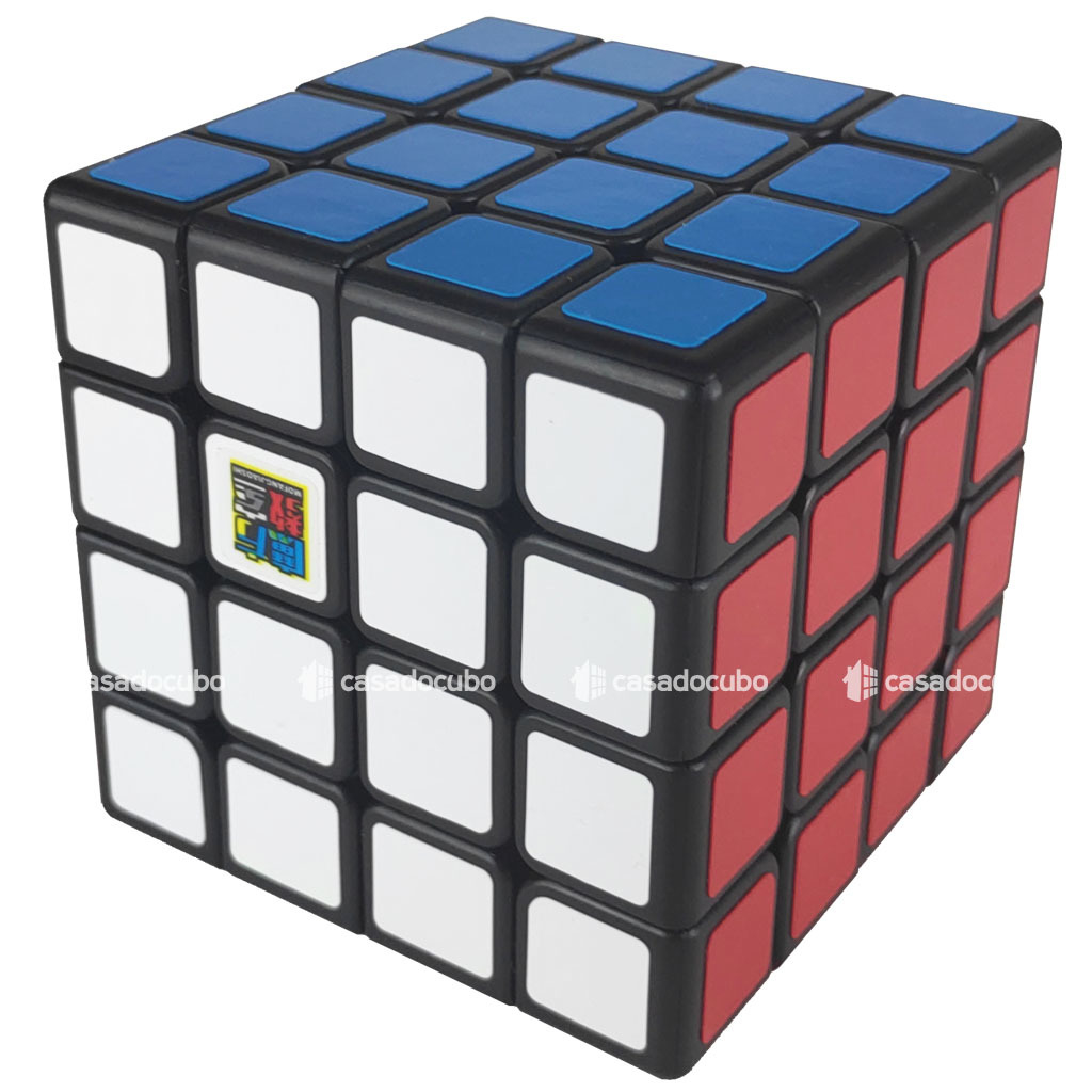 Cubo Mágico 4x4x4 Meilong Profissional Pintado MF8826 MoYu Canoas RS