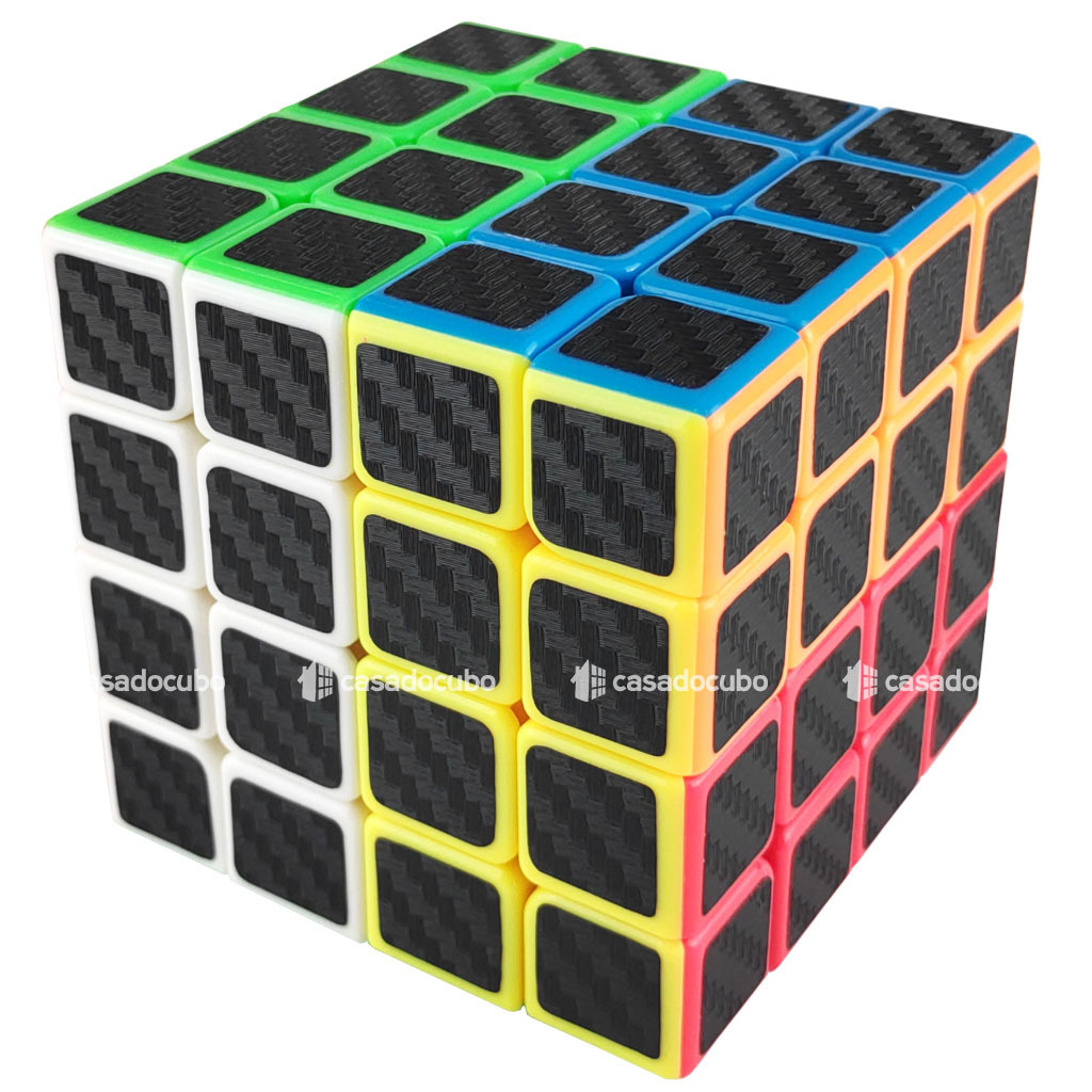 Padrão CUBO EM CUBO DE 06 CORES no Cubo 4x4 