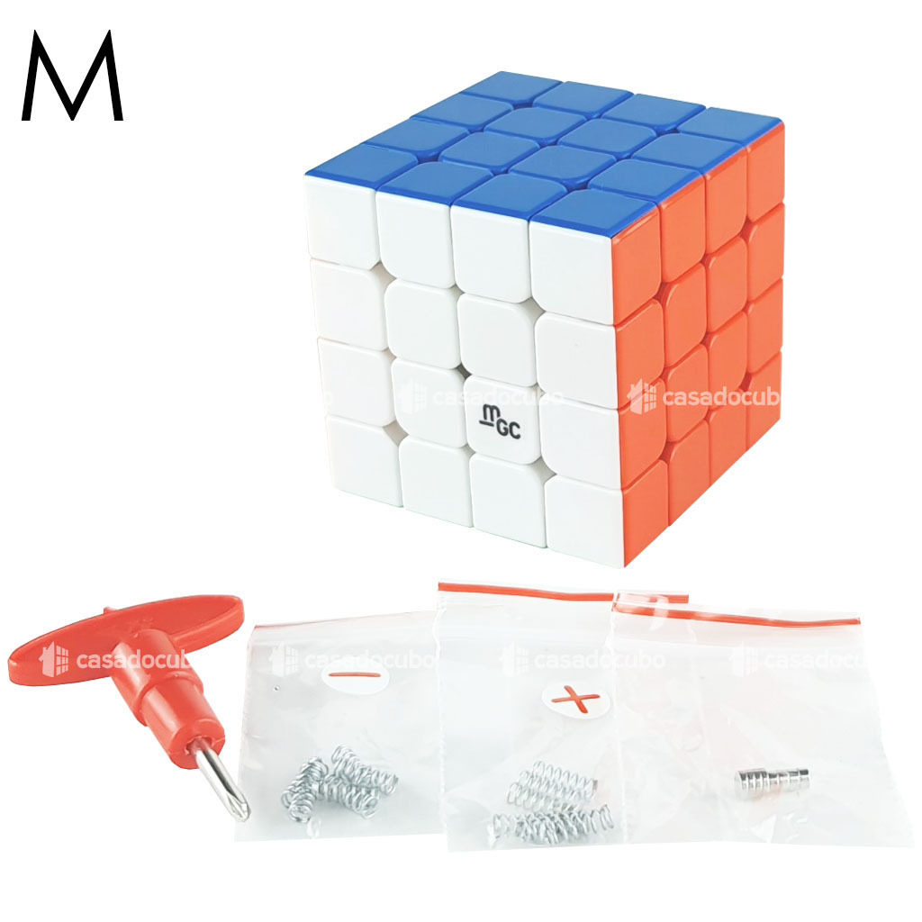 CUBO MÁGICO 4X4X4 QIYI MS MAGNÉTICO - Cuber Brasil - Loja Oficial