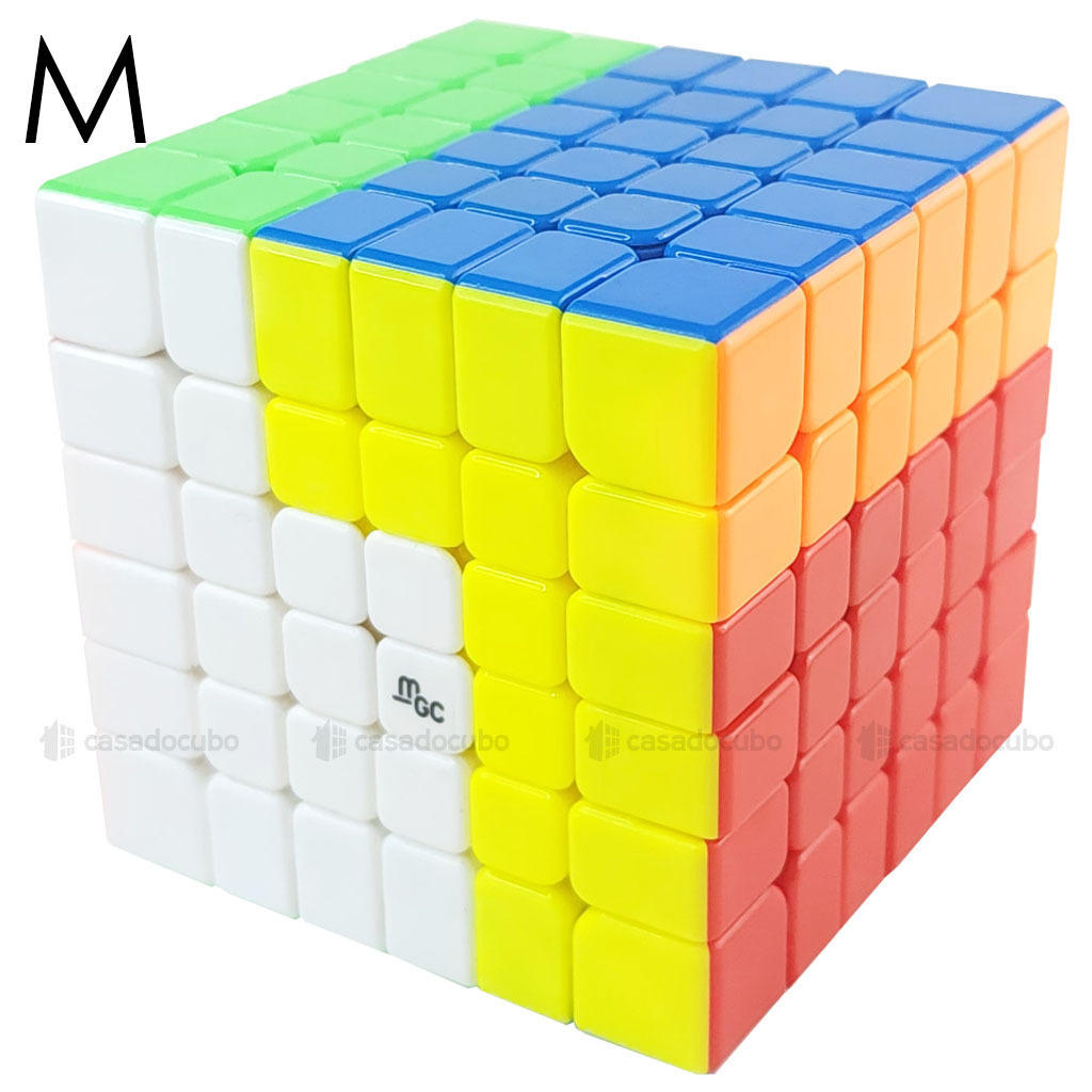 MGC 6x6 Cubo Mágico Magnético MGC 6x6x6 Ímãs Profissional Cubo