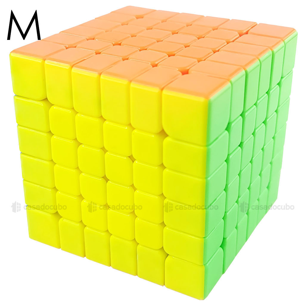 MGC 6x6 Cubo Mágico Magnético MGC 6x6x6 Ímãs Profissional Cubo