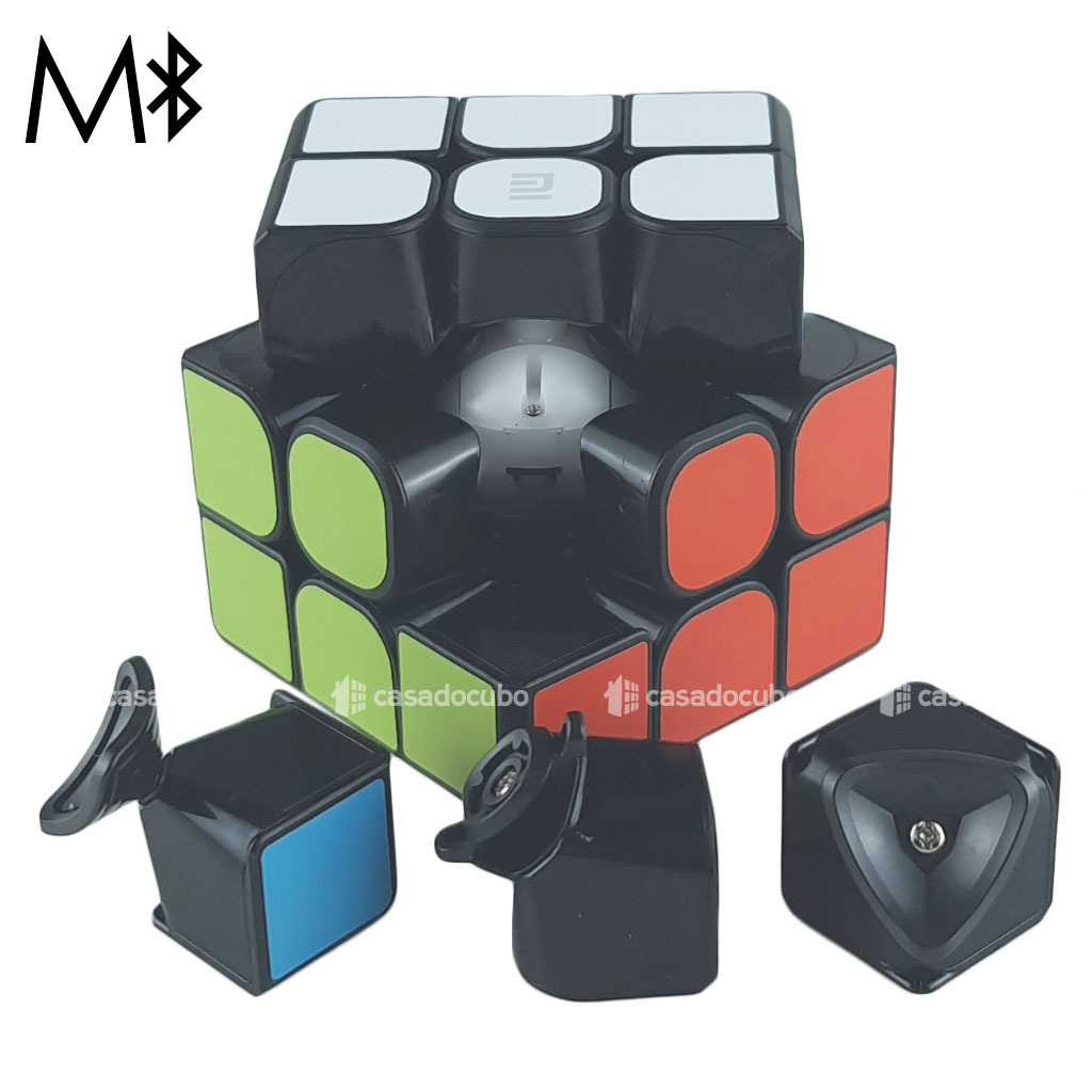 Cubo Mágico 3x3x3 Xiaomi Giiker Smart Bluetooth Magnético - R$ 240