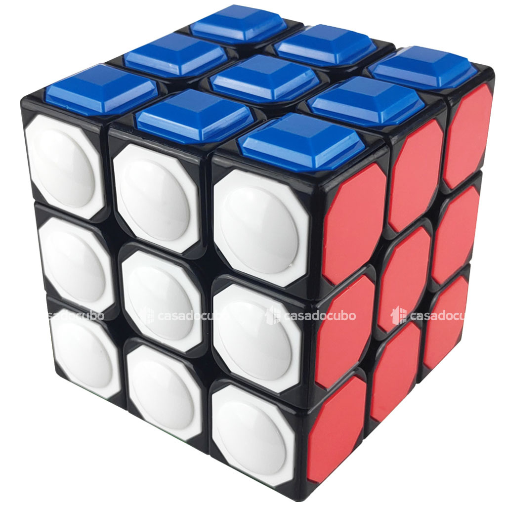 Cubo Mágico Tradicional Colorido 6 Cores