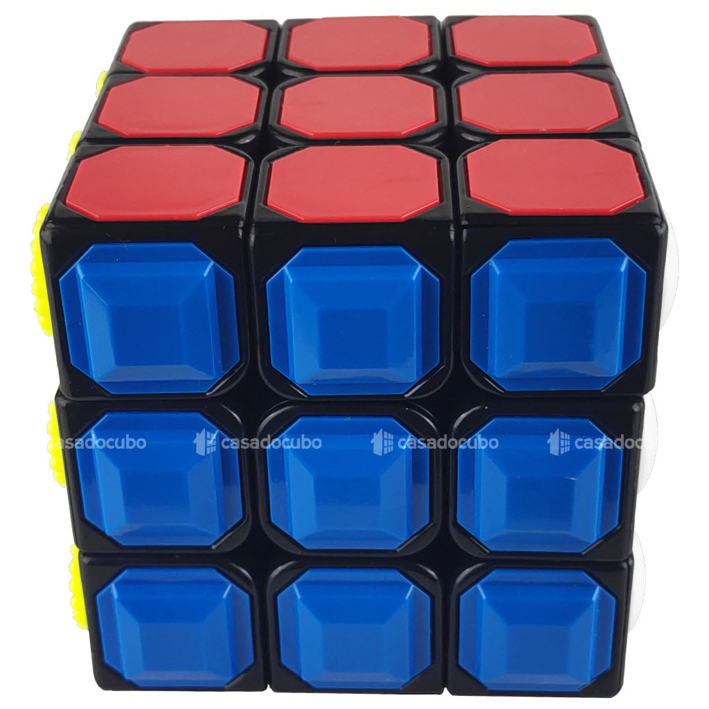 Cubo Mágico Tradicional Colorido 6 Cores