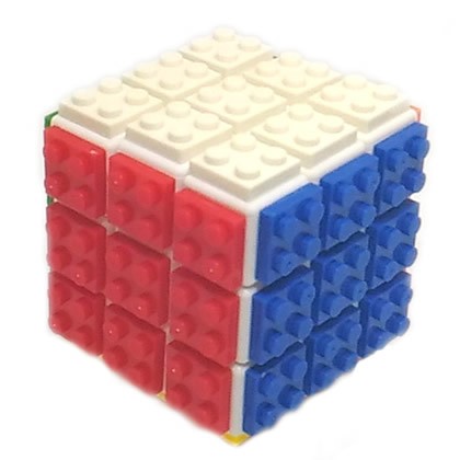 Cubo Mágico 3x3x3 Fanxin Lego Building Blocks Brick Toy