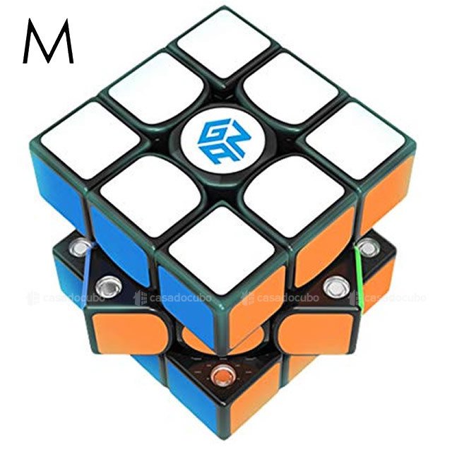 Qiyi Cubo Mágico Magnético 3x3x3 Profissional Rubick 3x3 Ímã Cubo