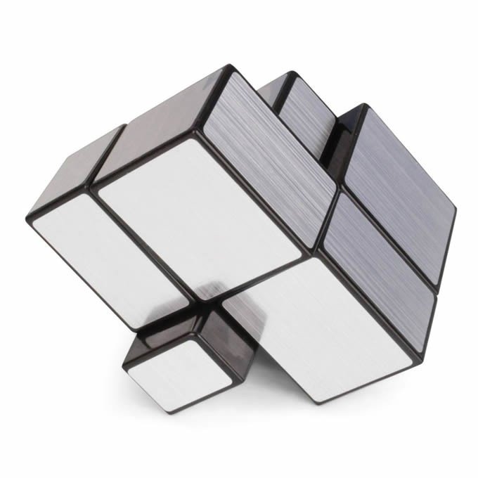 Cubo Mágico ShengShou Mirror 2x2 (Prata) - Series Cube - Toyshow