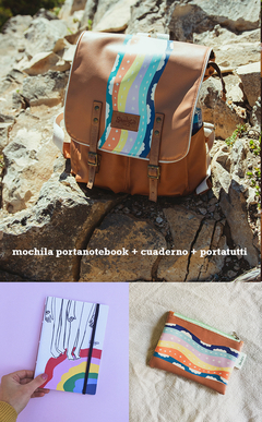 COMBO Mochi Portanotebook + portatutti + cuaderno