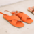 Sandalias Vibes Naranja - Talle 35