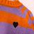 Sweater Natalie lila y naranja - Plum Tejidos 