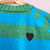 Sweater Natalie turquesa y verde - tienda online