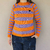 Sweater Natalie lila y naranja - comprar online