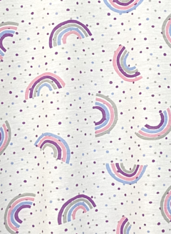 Pijama Feminino Capri Arco Íris Pink - comprar online