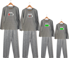 Pijama masculino longo PAPAI BATERIA - comprar online