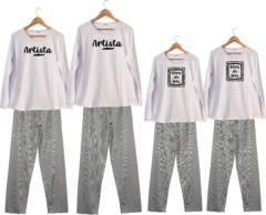 Pijama Masculino Longo PAI ARTISTA - loja online