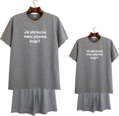 Pijama masculino curto JÁ ABRAÇOU - comprar online