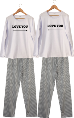 Pijama Feminino Longo LOVE - comprar online