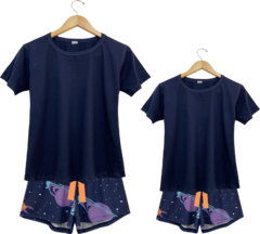 Pijama Feminino Curto PLANETAS - comprar online