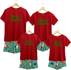 Pijama Menino NATAL MERRY CHRSTIMAS na internet