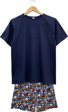 Pijama Masculino Curto CARTOON