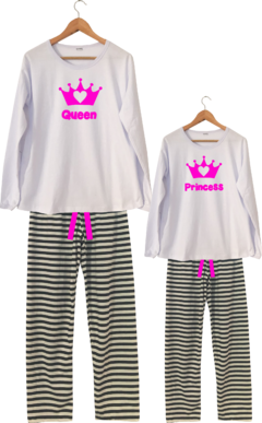 PIJAMA LONGO QUEEN E PRINCESS