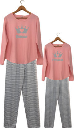 Pijama menina longo PRINCESS ROSA - comprar online