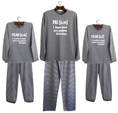 Pijama Masculino Longo PAI - comprar online