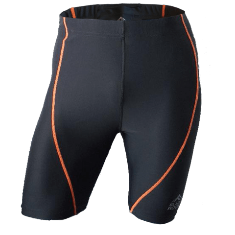 Calza Running Corta HOMBRE NARANJA