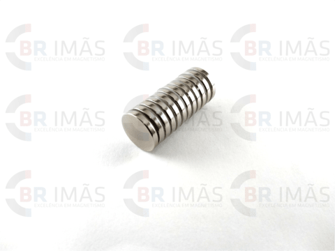 Imã Neodímio N35 Ø20x3mm - Disco - loja online