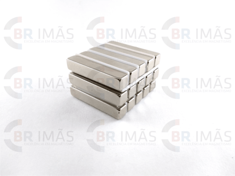 Imã Neodímio N35 50x9x9mm - Bloco - loja online