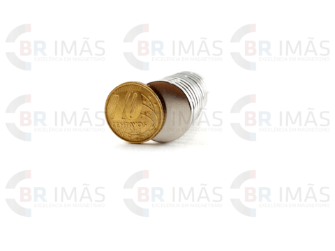 Imagem do Imã Neodímio N35 Ø20x3mm - Disco