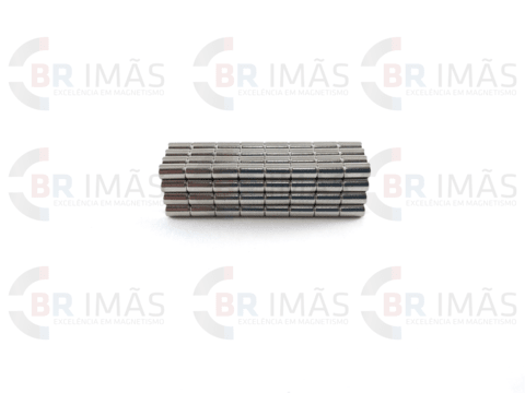 Imã Neodímio N35 Ø3x5mm - Cilindro - comprar online