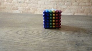 Neocube Magnético Colorido com 216 esferas de 5mm