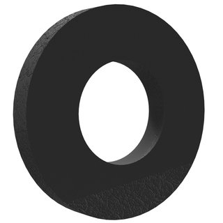 Imã de Ferrite 115x56x14mm - Anel