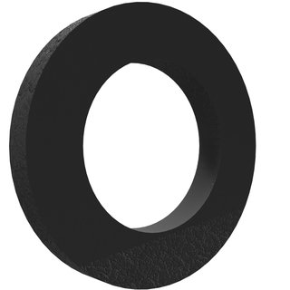 Imã de Ferrite 225x122x25,3mm - Anel