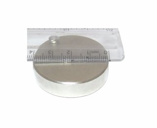 Imã Neodímio N35 Ø40x10mm - Disco