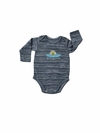 2917 BODY BEBE RAYADO CON NAVE ESPACIAL