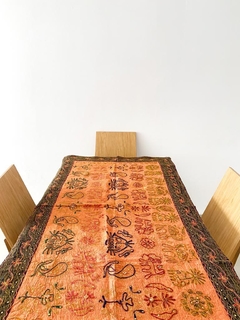 Carpeta envejecida bordada de la India 140 x 85cm APM80000 - tienda online