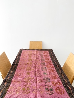 Carpeta envejecida bordada de la India 140 x 85cm APM80000 en internet
